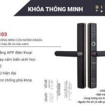 HÓA VÂN TAY THÔNG MINH KTS103 BLACK