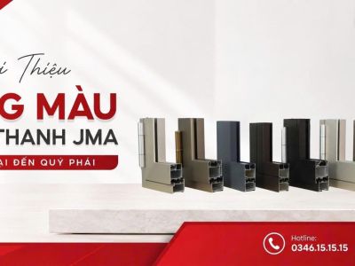 KHÁM PHÁ BẢNG MÀU NHÔM JMA MỚI NHẤT – ĐA DẠNG LỰA CHỌN CHO MỌI CÔNG TRÌNH